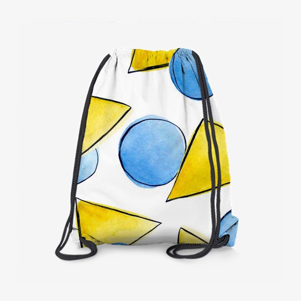 Рюкзак «акварельная геометрия»