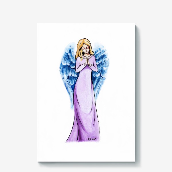 Холст «Ангел голубой»