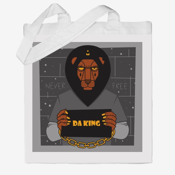 Сумка хб «Король лев»