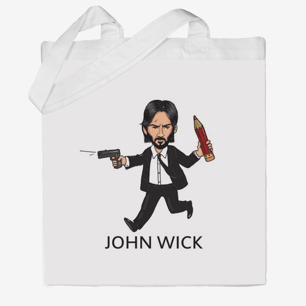 Сумка хб «John Wick»