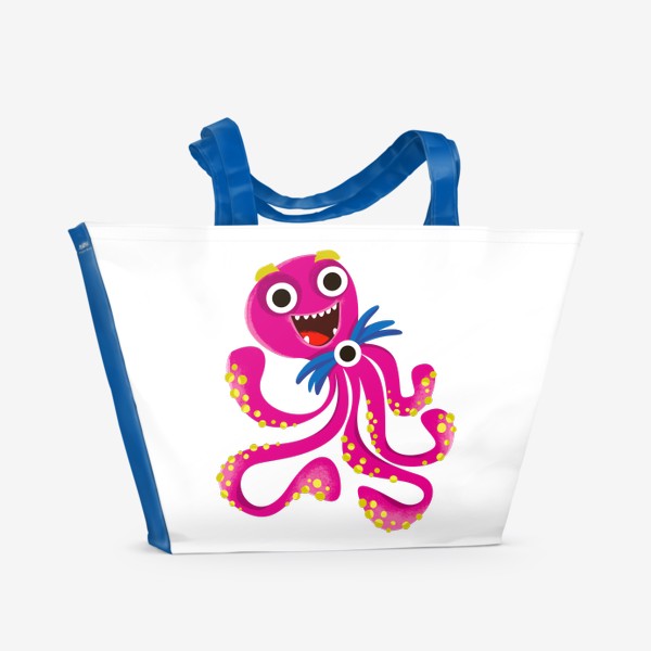 Пляжная сумка «монстр осьминог»