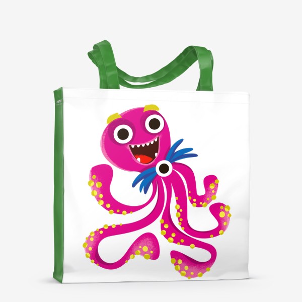 Сумка-шоппер «монстр осьминог»