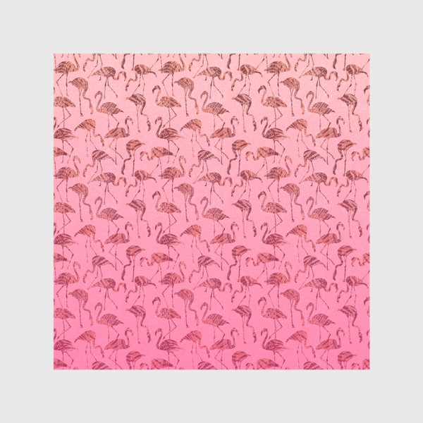 Шторы «Фламинго тропик розовый»