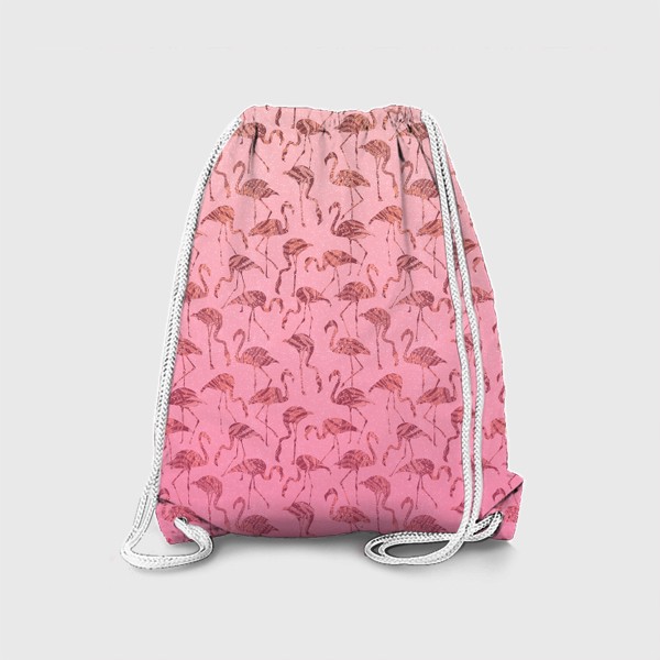 Рюкзак «Фламинго тропик розовый»