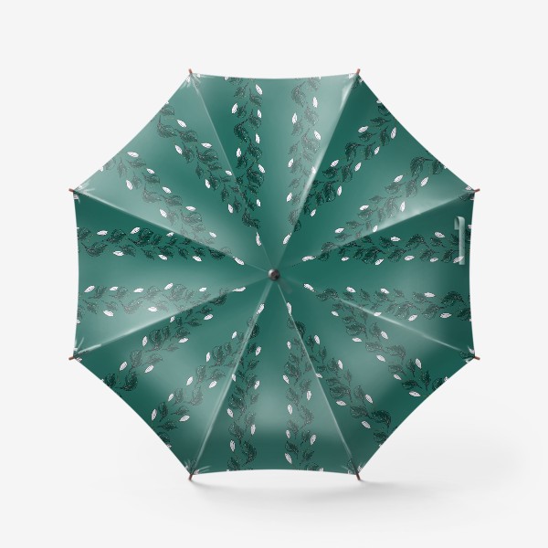 Зонт &laquo;горизонтальный цветочный узор&raquo;