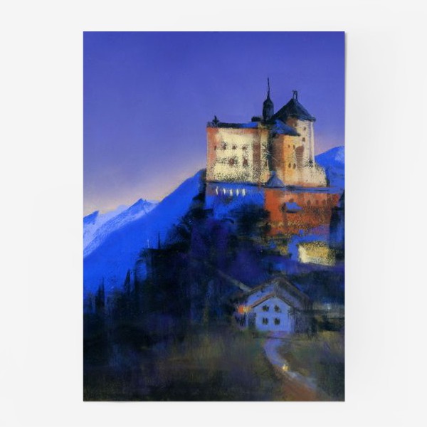 Постер «Замок Тарасп. Ночь»