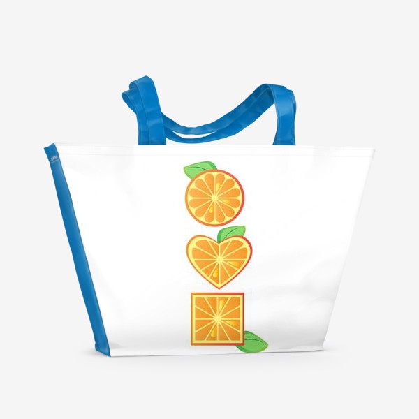 Пляжная сумка «Апельсиновое настроение»