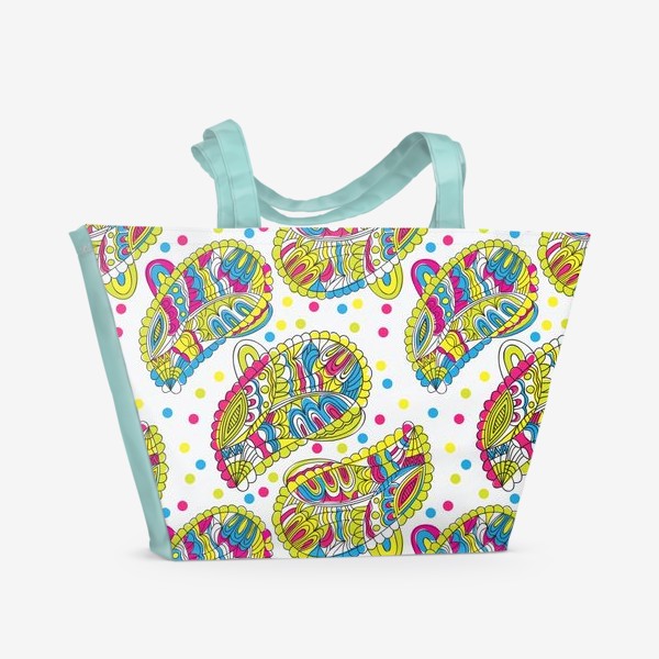 Пляжная сумка «Веселые краски»