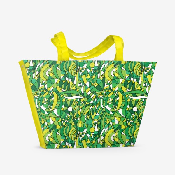 Пляжная сумка «Зеленое настроение»