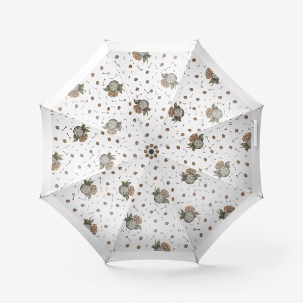 Зонт «Часы винтаж»