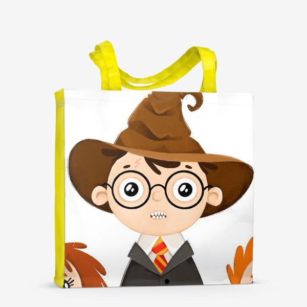Сумка-шоппер «Гарри Поттер и распределяющая шляпа»