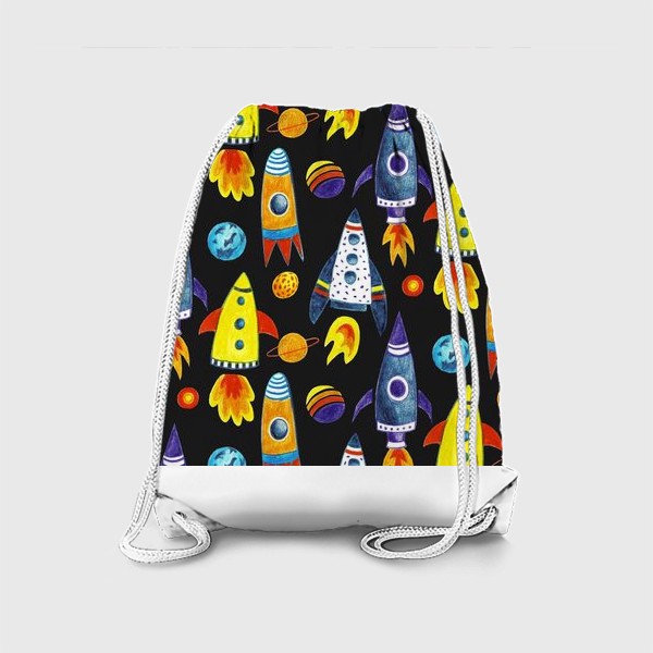 Рюкзак «Детский космический принт»