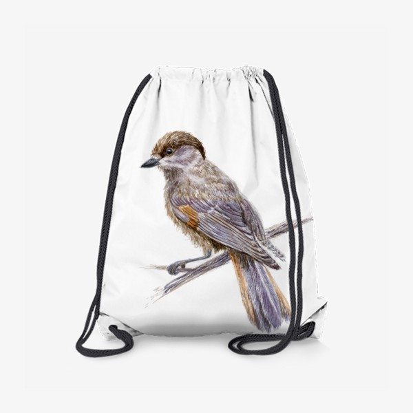 Рюкзак «птица кукша на ветке»