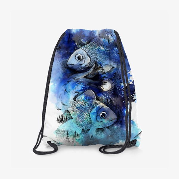 Рюкзак «Небесные рыбы»