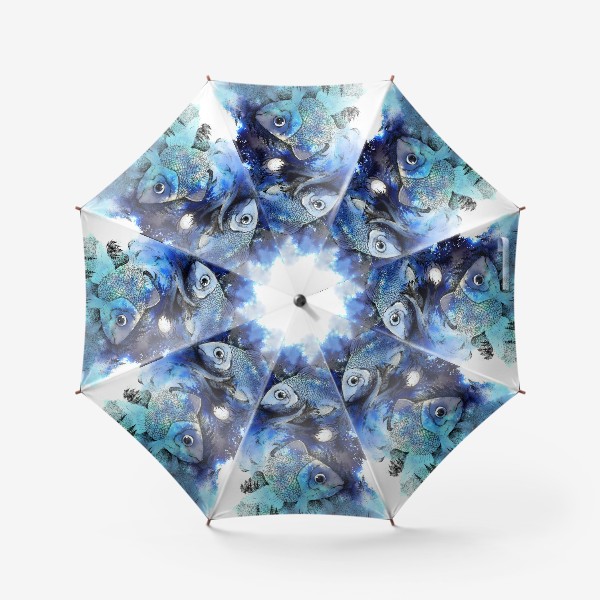 Зонт «Небесные рыбы»