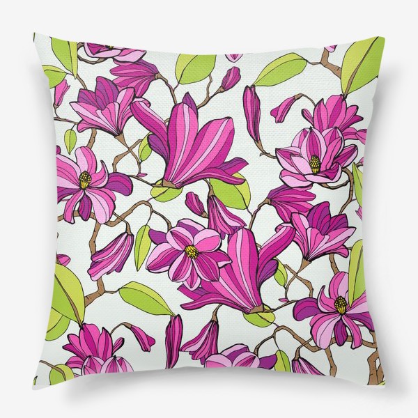 Подушка «Spring magnolia»