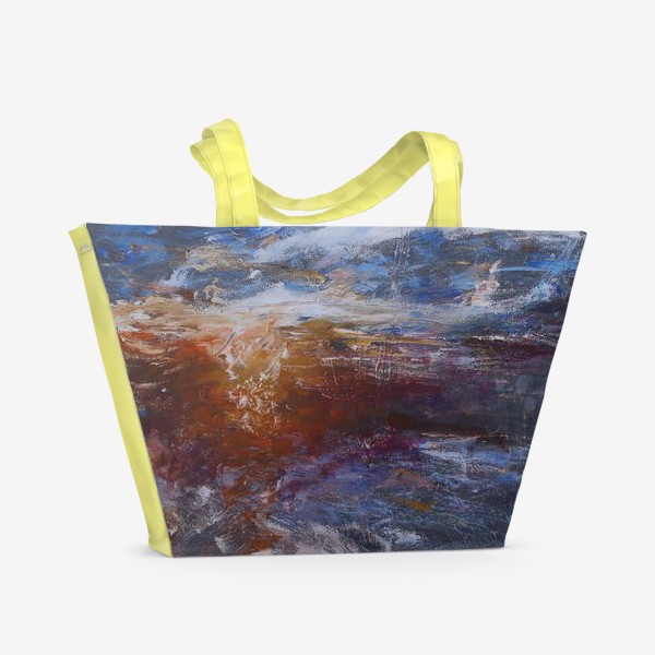 Пляжная сумка «Безумное небо»