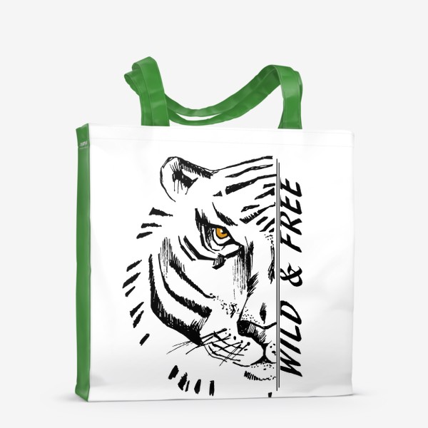 Сумка-шоппер «Тигр Wild and free»