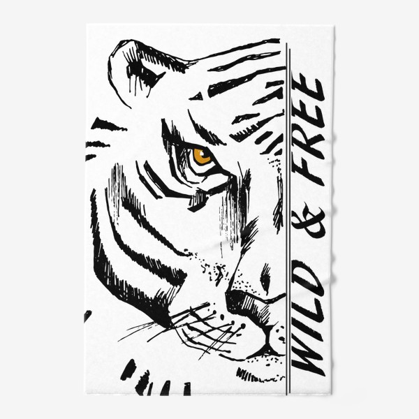 Полотенце «Тигр Wild and free»