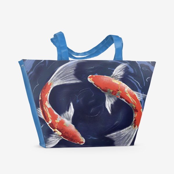 Пляжная сумка «Fish »