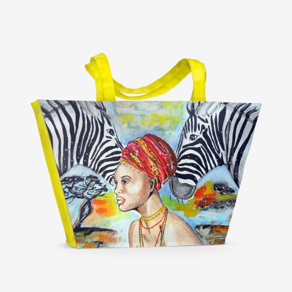 Пляжная сумка «Таинственная Африка»