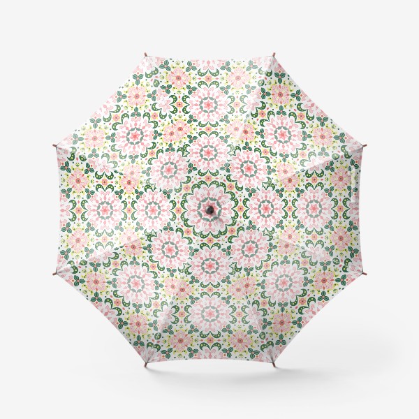 Зонт &laquo;Весенний цветочный узор&raquo;