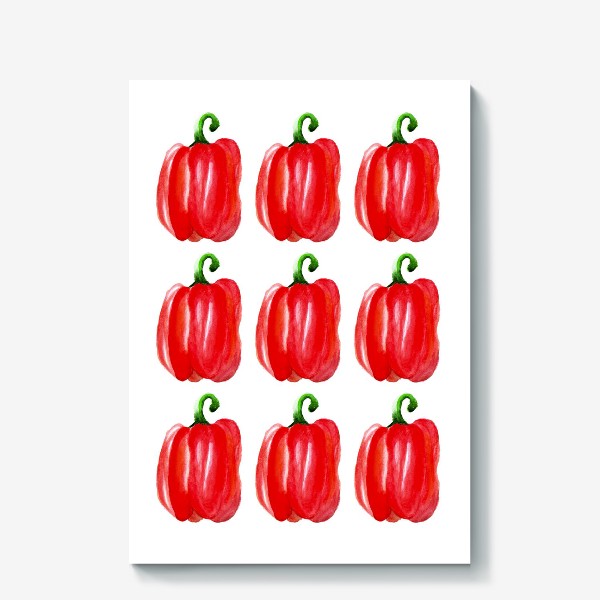 Холст «red sweet pepper»