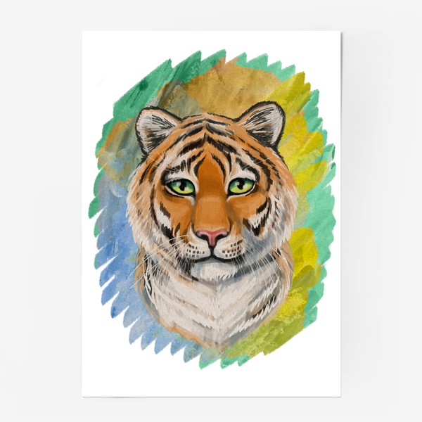 Постер «амурский тигр»