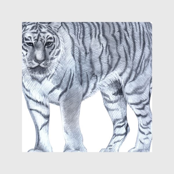 Шторы «белый тигр»