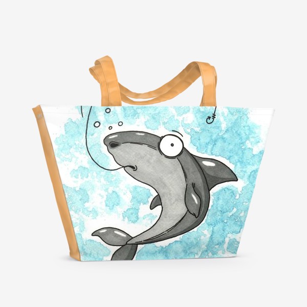 Пляжная сумка «Рыба моей мечты!»