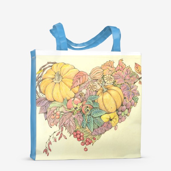 Сумка-шоппер «Осеннее сердце»