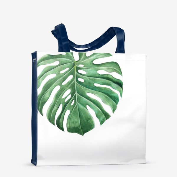 Сумка-шоппер «монстера тропическое растение»