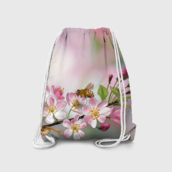 Рюкзак «Микро Весна. Цветы вишни.»