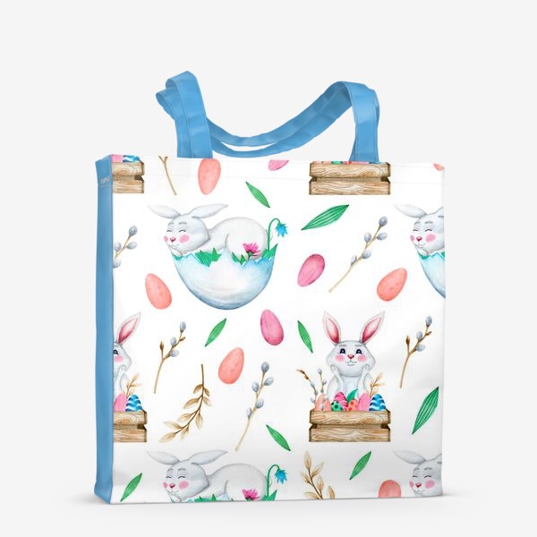 Сумка-шоппер «Пасхальные кролики»