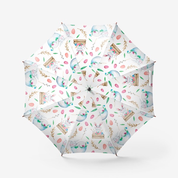 Зонт «Пасхальные кролики»