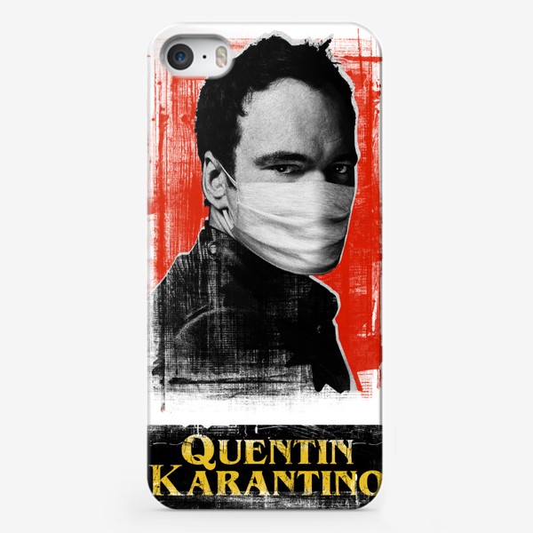 Чехол iPhone «У Квентина тоже Карантино»