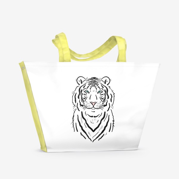 Пляжная сумка «Амурский Тигр»