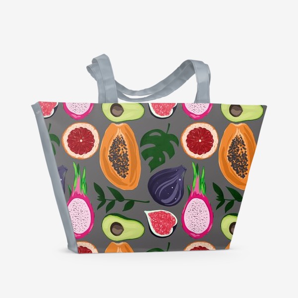 Пляжная сумка &laquo;Сочные фрукты&raquo;