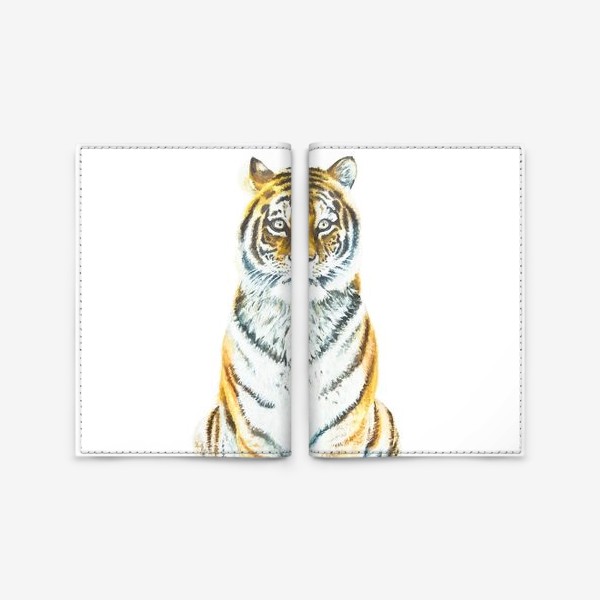 Обложка для паспорта «Тигр»