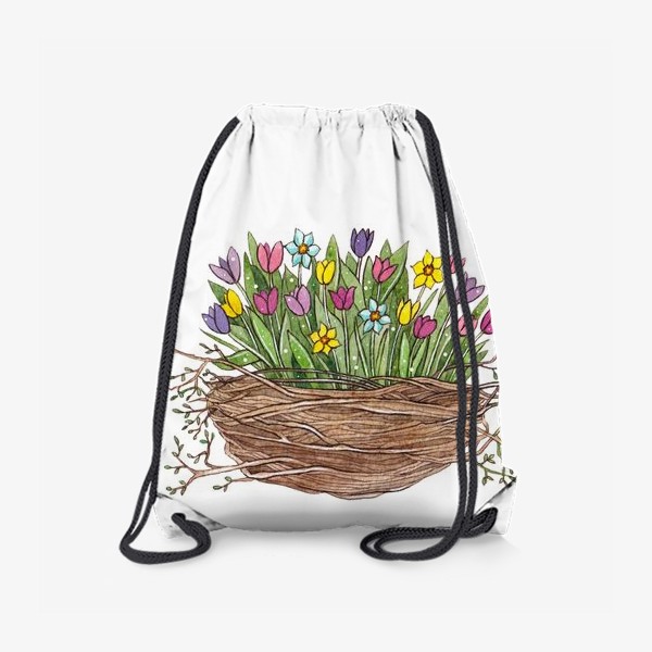 Рюкзак «Весенний букет. Цветы. Весна»