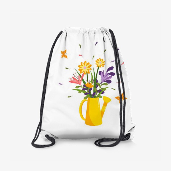 Рюкзак «Лейка с цветами»