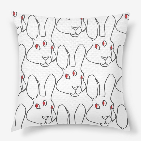Подушка «Адский кролик»