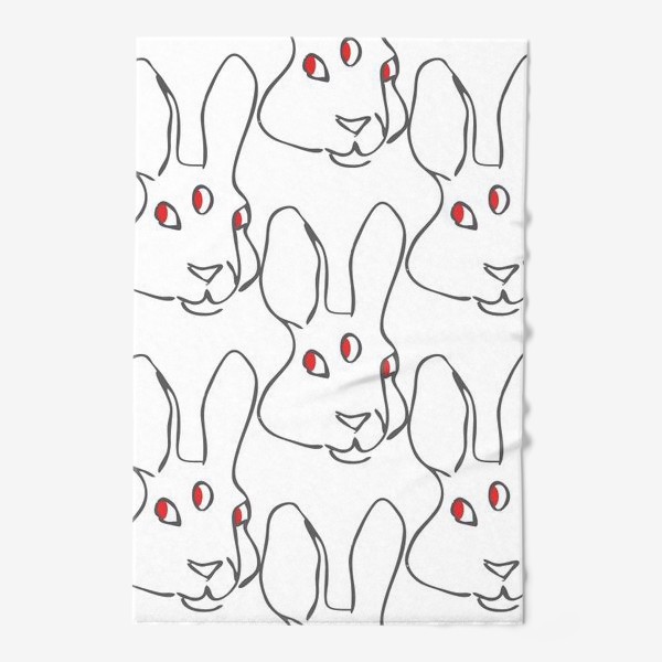 Полотенце «Адский кролик»