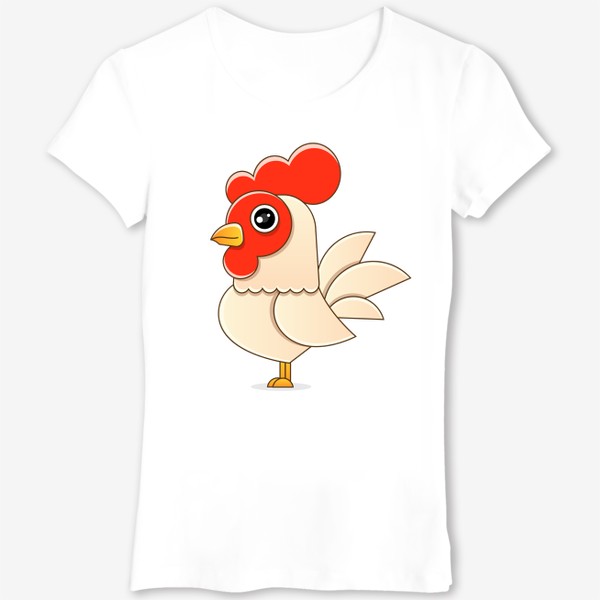 Футболка «Barcelos portuguese rooster. Symbol of Portugal. Vector flat illustration.»