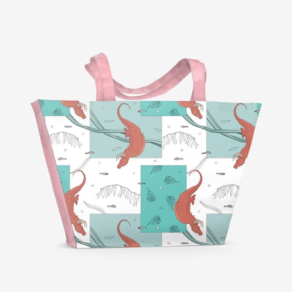 Пляжная сумка «Seahorses1»