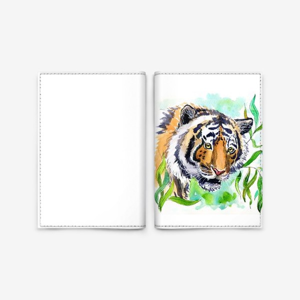 Обложка для паспорта «Амурский тигр»
