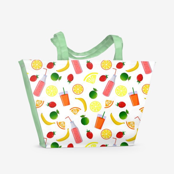Пляжная сумка «Время  витаминов»