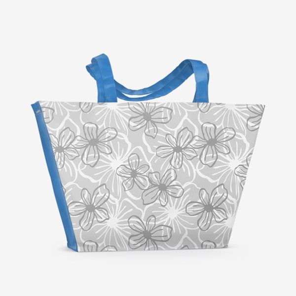 Пляжная сумка «цветущий сад 2»