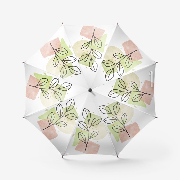 Зонт «Ветка на зелёном»
