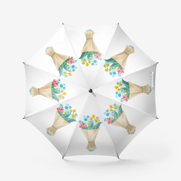 Зонт «Весенний букет»
